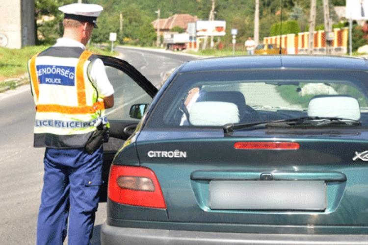 Több ezer autós kapott büntetést a TISPOL-akcióban