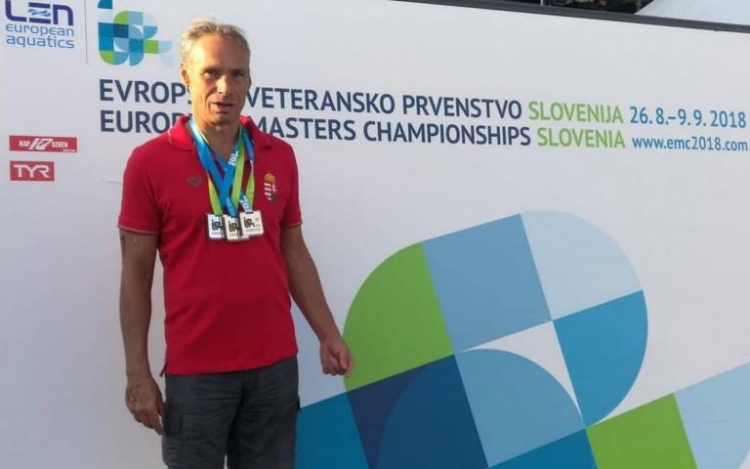 Európa trónjára ült ismét Hajdú László a DMTK-KVSE Aquasport vezetőedzője