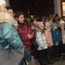Az öröm lángja is fellobbant városunk adventi koszorúján