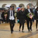 Kokárdát tűzve ünnepeltek Félegyházán
