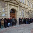 Átadták a Móra Gimnázium előtti parkot