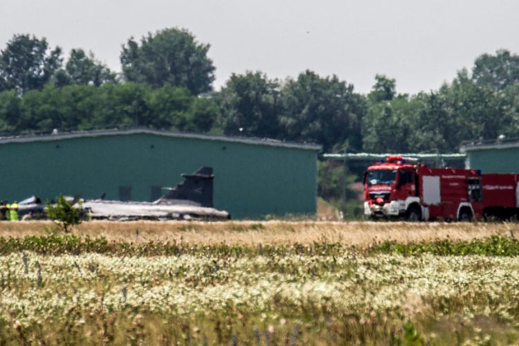 Gripen baleset Kecskeméten