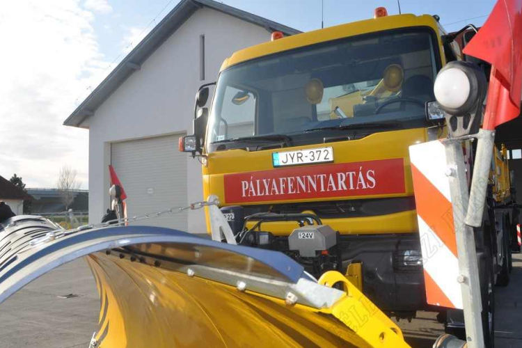 Téli időszámítás a Magyar Közútnál