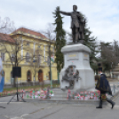 Városi ünnepség a Petőfi szobornál március 15-én