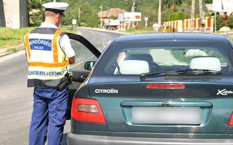 Több ezer autós kapott büntetést a TISPOL-akcióban