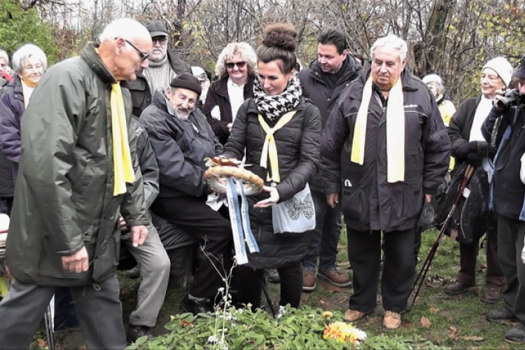 Tisztelgés a nagy előd emléke előtt