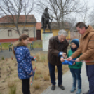 Dózsa György szobra a róla elnevezett utca végére került