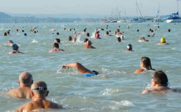 Hétvégén rendezik meg a Balaton átúszást