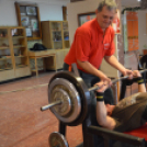 A csajok sem szerénykedtek a súlyokkal