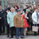 Városi ünnepség a Petőfi szobornál március 15-én