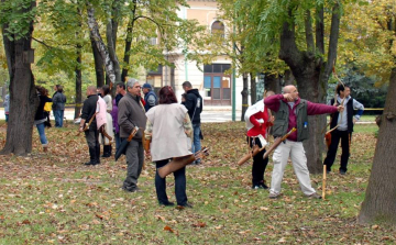 Íjászok versengtek a Fürdőszállónál