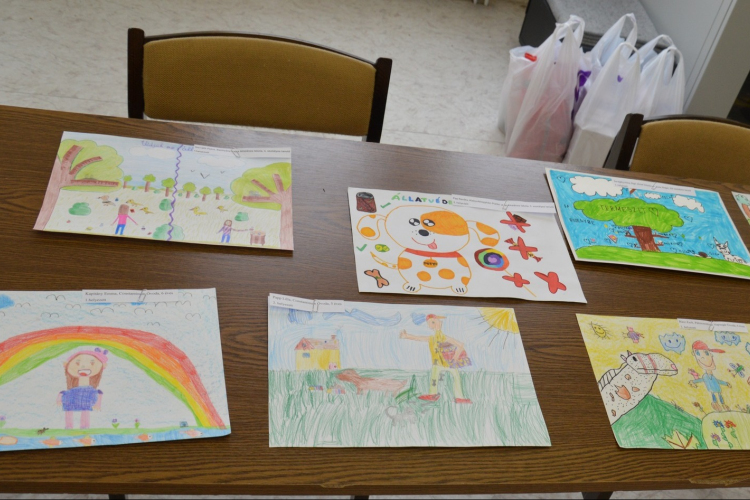 Szebbnél szebb rajzok születtek a gyerekek jóvoltából