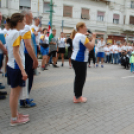 Kiskunfélegyházára is elhozták a béke lángját
