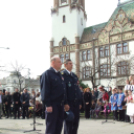 Ünnepség a Petőfi téren