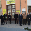 Koszorúzási ünnepség a Bem József szobornálj