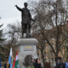 Városi ünnepség a Petőfi szobornál március 15-én