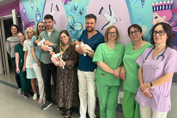 Idén harmadszor született hármas iker a kecskeméti kórházban