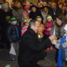 Felgyulladt az első adventi gyertya