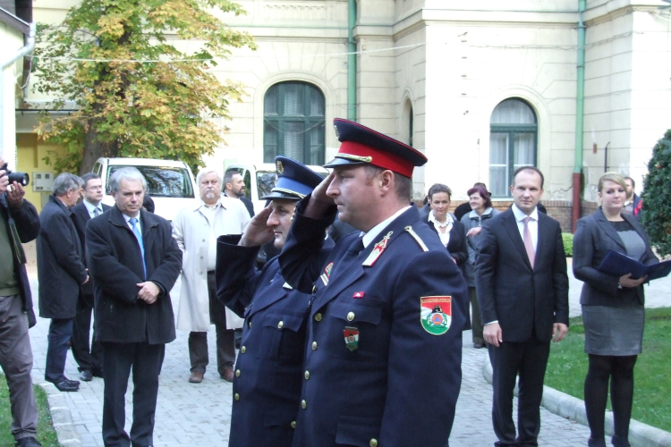 56-os megemlékezés a Városházán