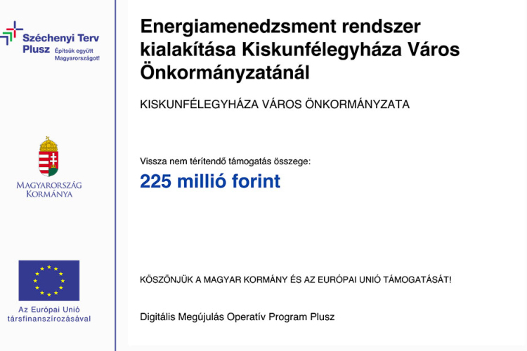 225 millió forintos fejlesztés indul az önkormányzati energiafelhasználás hatékonyabbá tételéért