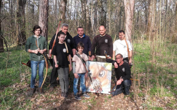 Örömíjász versenyen vettek részt a Koppány íjászok