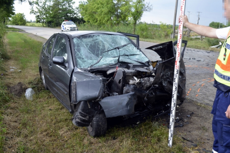 Sok baleset történt a tegnap a megyében