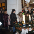 Az öröm lángja is fellobbant városunk adventi koszorúján