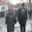 Városi ünnepség a Petőfi szobornál március 15-én