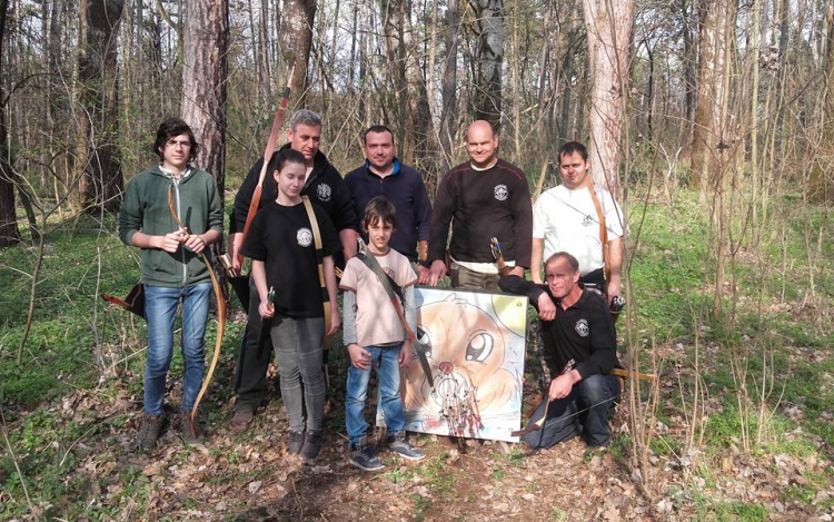 Örömíjász versenyen vettek részt a Koppány íjászok