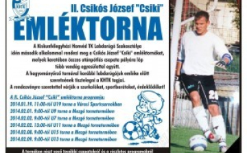 Emléktorna Csikós József „Csiki” tiszteletére