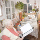 Finom ebéddel várta vendégeit a 95 éves Marika néni