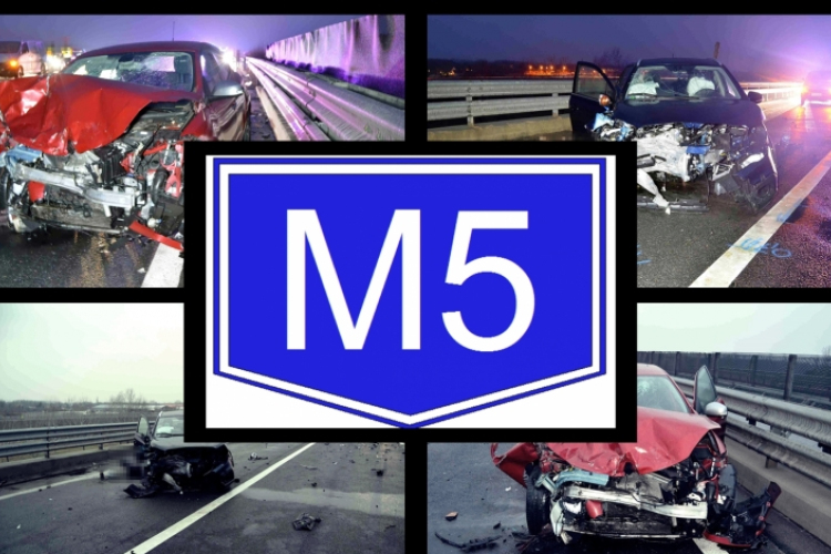 Halálos baleset az M5-ös autópályán - frissítve 