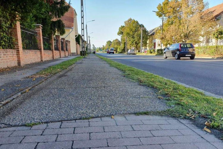 Megújul a város legrosszabb állapotú kerékpárút szakasza