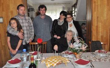 Rozália néni 102 éves lett