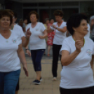 Bemutatkozott Kiskunfélegyházán a Kiskun Szenior Örömtánc csoport