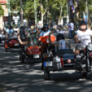 Végigdübörögtek az Oldalkocsis Motoros Találkozó résztvevői a Kossuth utcán