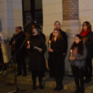 Lobog már a negyedik láng is városunk adventi koszorúján
