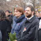 Városi ünnepség a Petőfi szobornál március 15-én