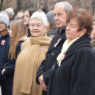 Városi ünnepség a Petőfi szobornál március 15-én