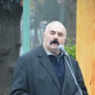 Kettős keresztet állított a Jobbik a Petőfi téren