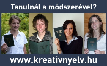 A nyelvtanulás egyéni bajnoka Kiskunfélegyházára is elhozza Kreatív Nyelvtanulási Módszerét!