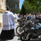 Áldásért jöttek Félegyházára a zarándok motorosok