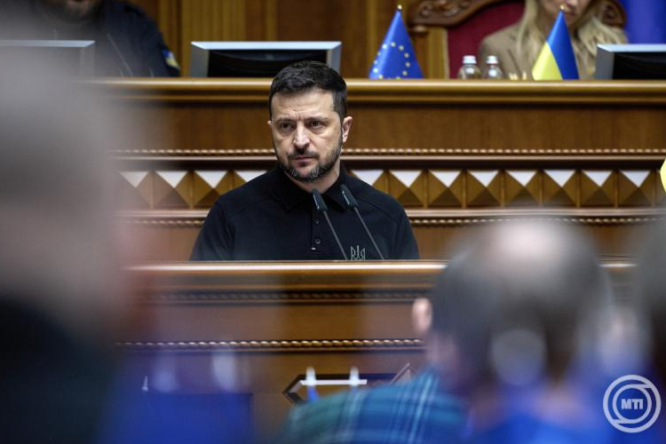 Zelenszkij: a béke elérése nem Moszkván, hanem a nyugati partnereken múlik