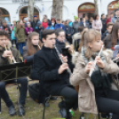 Városi ünnepség a Petőfi szobornál március 15-én