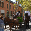 Szüreti felvonulás a Kossuth utcán