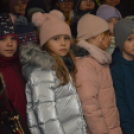 Az öröm lángja is fellobbant városunk adventi koszorúján