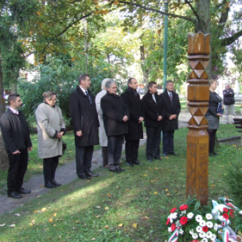 1956-os forradalom és szabadságharcra emlékeztek a Hősök Parkjában