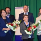 Szász János Petőfiszállás polgármestere  kitüntető díjat vehetett át