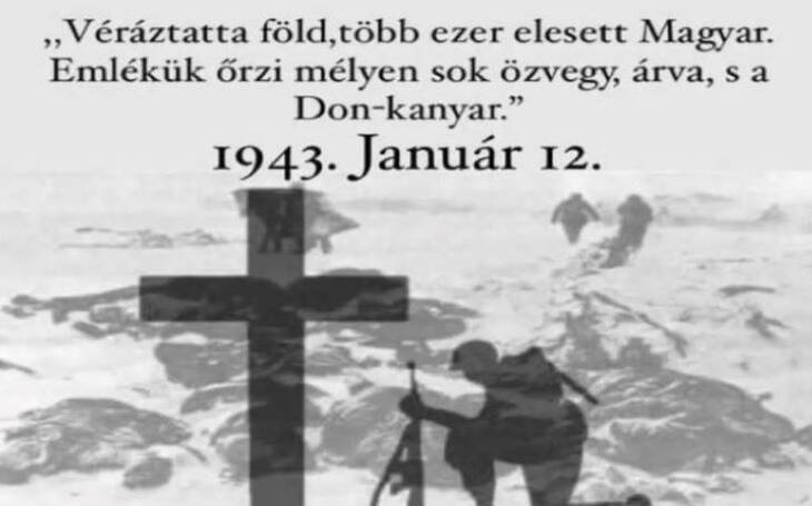 Megemlékezést tartanak Kiskunfélegyházán a doni áttörés 81. évfordulója alkalmából