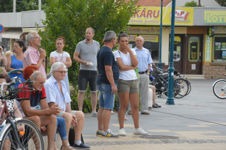 Ezúttal a Geometro zenekar lépett fel a Béke-Tér-Zene programon